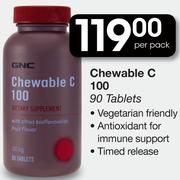 Chewable C 100-90  Tablets
