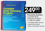 Preventive Nutrition Complete Body Cleansing Program-2 x 960ml Bottles