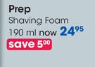 Prep Shaving Foam-190ml