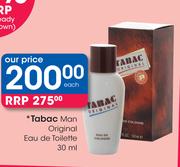 Tabac Man Original Eau De Toilette-30ml Each
