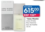 Issey Miyake L'eau D'issey Pour Homme Eau De Toilette-75ml Each
