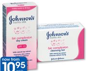 Johnson's Healthy Skin Fair Complexion Cleansing Bar-100g