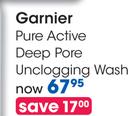 Garnier Pure Active Deep Pore Unclogging Wash Each