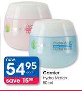 Garnier Hydra Match-50ml Each