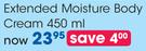 Oh So Heavenly Extended Moisture Body Cream-450ml