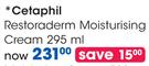 Cetaphil Restoraderm Moisturising Cream-295ml Each