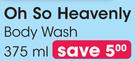 Oh So Heavenly Body Wash-375ml