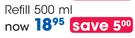 Clicks Skincare Collection Refill-500ml