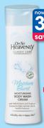 Oh So Heavenly Body Wash 720ml/Foam Bath-750ml Each