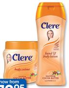 Clere Cocoa Butter Lotion-400ml Each