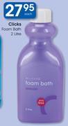 Clicks Foam Bath- 2L