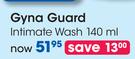 Gyna Guard Intimate Wash-140ml
