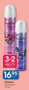 Impulse Deodorant-75ml Each