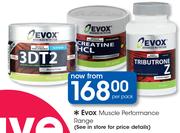 Evox Muscle Performance Range-Per Pack