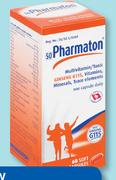 Pharmaton Tonic 60 Capsules-Per Pack