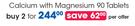 Clicks Calcium With Magnesium 90 Tablets-For 2