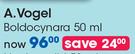 A.Vogel Boldocynara-50ml Each