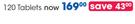 THRESHhold Real MSM 120 Tablets-Per Pack