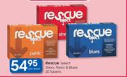 Rescue Select Stress, Panic & Blues 20 Tablets-Per Pack
