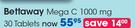 Bettaway Mega C 1000 mg 30 Tablets-Per Pack