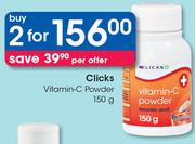 Clicks Vitamic-C Powder-2 x 150g