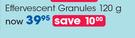 AlkaFizz Gastric Effervescent Granules-120g Each