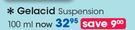 Gelacid Suspension-100ml Each