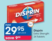 Disprin Extra Strength 24 Tablets-Per Pack