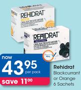 Rehidrat Black Currant Or Orange 6 Sachets-Per Pack