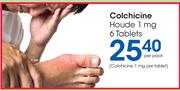 Colchicine Houde 1 mg 6 Tablets-Per Pack