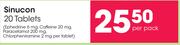 Sinucon 20 Tablets-Per Pack