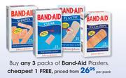 Band-aid Plasters-Per Pack