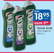 Handy Andy Ultra Hygiene-500ml Each