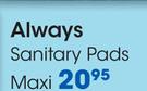 Always Sanitary Pads Maxi-Per Pack