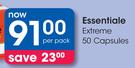 Essentiale Extreme 50 Capsules-Per Pack