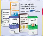 Clicks Essentials Products-Per Pack
