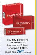 Guronsan C Effervescent Tablets-Per Pack