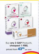 GAP Products-Per Pack