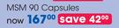 OsteoEze MSM 90 Capsules-Per Pack