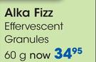 Alka Fizz Effervescent Granules-60g Each