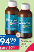 Gaviscon Liquid-300ml Each