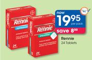 Rennie 24 Tablets-Per Pack