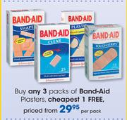 Band-Aid Plasters-Per Pack
