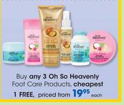 Oh So Heavenly Foot Care Products-Each