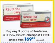 Reuterina 30 Chew Tablets-Per Pack