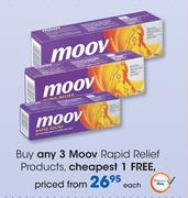 Moov Rapid Relief Products-Each