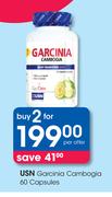 USN Garcinia Cambogia 60 Capsules-For 2