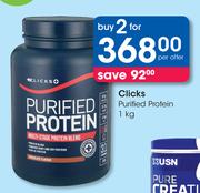 Clicks Purified Protein-2 x 1Kg 