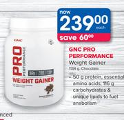GNC Pro performance Weight Gainer 1134g Chocolate