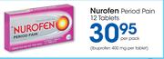 Nurofen Period Pain 12 Tablets-Per Pack